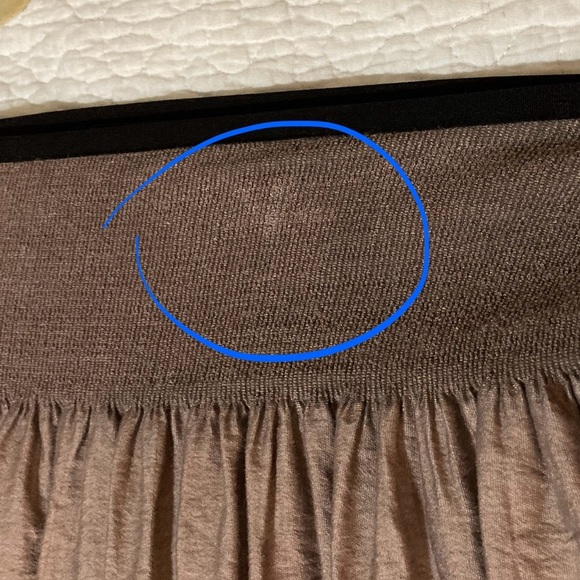 Anthropologie Maple Color Block Skirt | Size M | Flaws on Waistband | Holiday - Picture 9 of 15